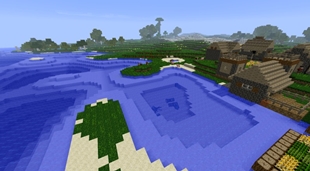 Beautiful shoreline