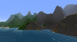 Huge and stunning mountains