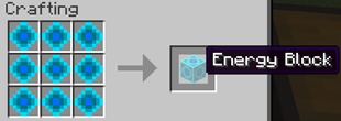 Energy Block Crafting Recipe