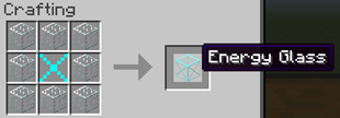 Energy Glass Crafting Recipe