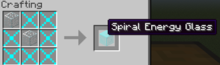 Spiral Energy Glass Crafting Recipe