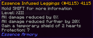 Armor Upgrade Example