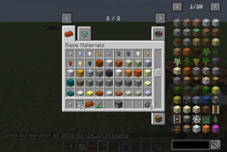 Block/Items added by the mod