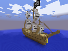Pirate Ship Captain Greenskin