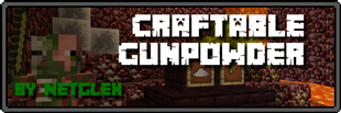 Craftable Gunpowder by Netglex
