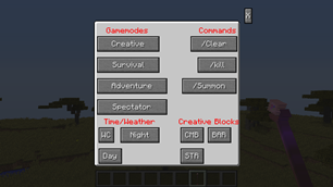 how to turn on cheats in an at launcher minecraft game