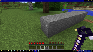 using tied blocks - putting 2