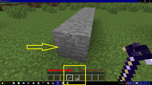 using tied blocks - clearing 1