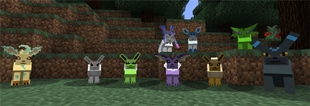 Eeveelutions in PokeCube