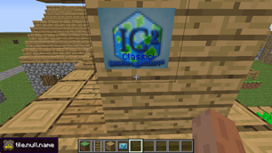 IC2 Mod Sign with Text