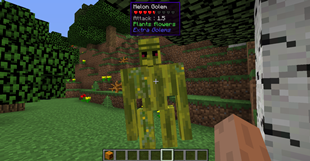 Melon Golem tooltip