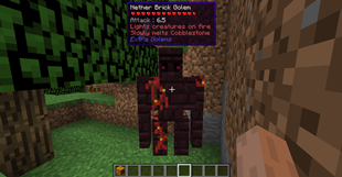 Netherbrick Golem tooltip