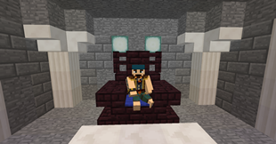 A pirate lord needs a fancy chair