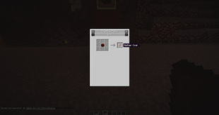 Nether Coal Crafting