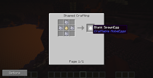 blank spawn egg recipe