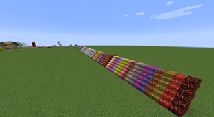 Dyed stairs [2]