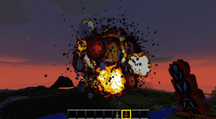 Wrath blast in air
