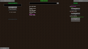 MineBook Main Menu