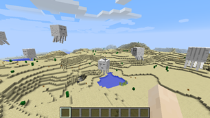 Ghast in desert