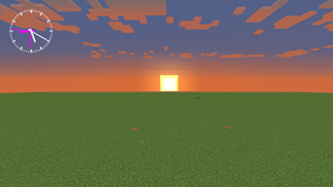 World and Server Clocks Simultaneous