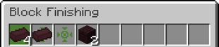 Example - Finishing Nether Brick Blocks