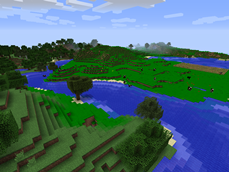 The Farmland biome added this mod