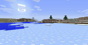 Ice block.