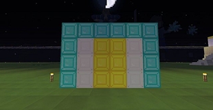 Gold,Iron and diamond block