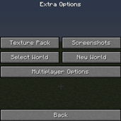 Extra Options Menu