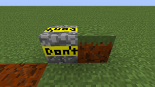 Bedrock and Updated Grass