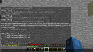 Example of ingame scripting