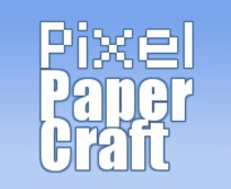 pixel papercraft