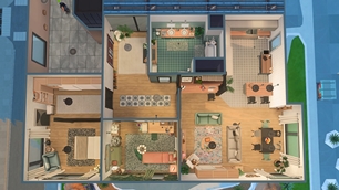 Images - Baysic Family Apartment - Rooms / Lots - The Sims 4 - CurseForge