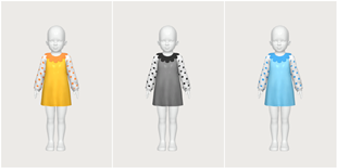 Images - dotty dress - toddler - Create a Sim - The Sims 4 - CurseForge