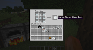 Glass Piles to Large Piles