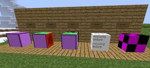 Missing Texture Blocks
