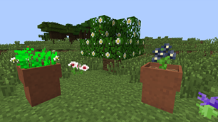 Tea Tree & Garden Pots (1.7.10 only)