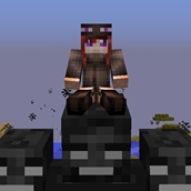 Riding the Wither!