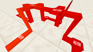 REDSTONE DUST POWER LEVEL 3D Display Minecraft 1.9+