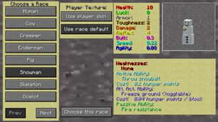 Snowman Stats