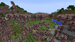 View after invasion(scaffolds will disappear auto)