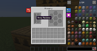 Alveary "Show Recipes"