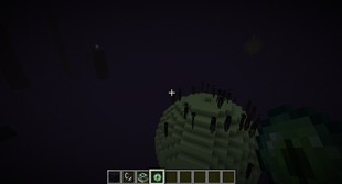 End stone orbs in the end