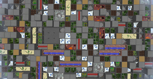 Labyrinth from above