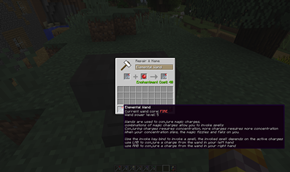 Upgrading wands