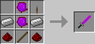 Charged Stats Sword Recipe