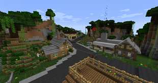 Small town in the new version