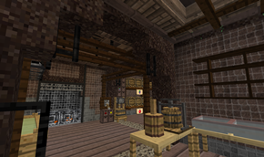 tiled room