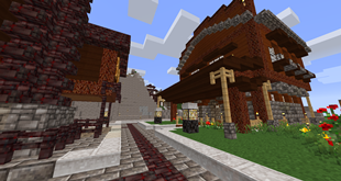 The busy centre of town
