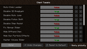 Settings Screen